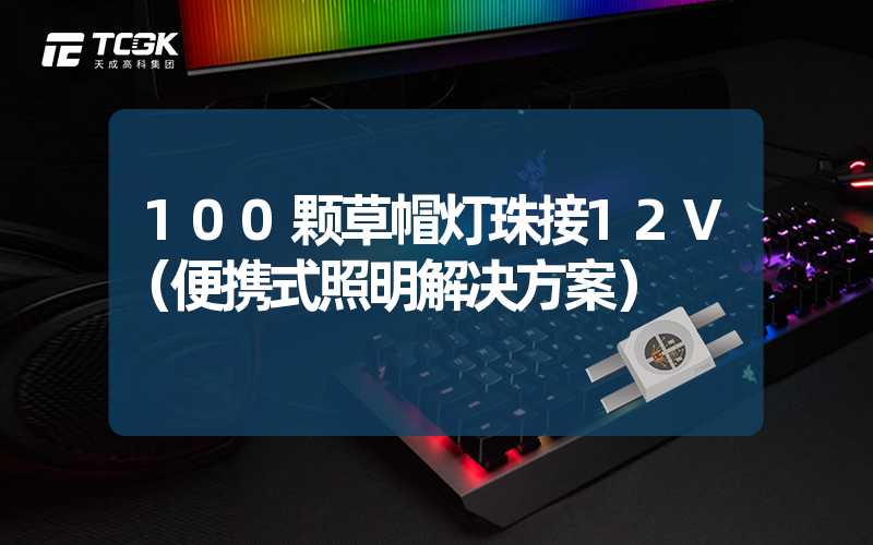 100颗草帽灯珠接12V（便携式照明解决方案）