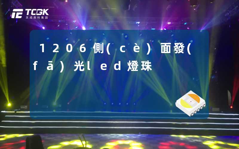 1206側(cè)面發(fā)光led燈珠