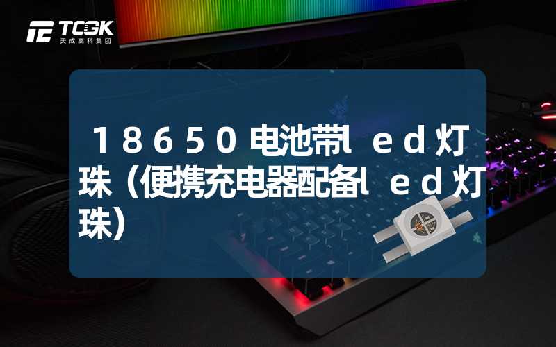 18650电池带led灯珠（便携充电器配备led灯珠）