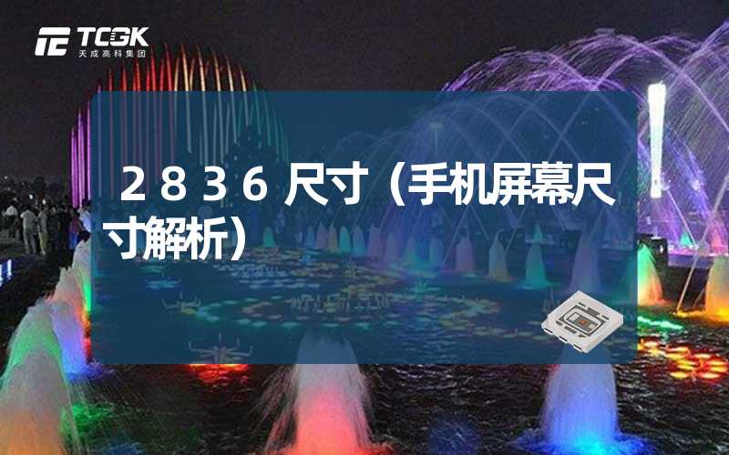 2836尺寸（手机屏幕尺寸解析）