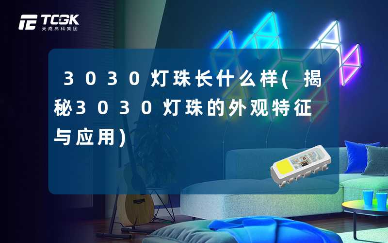 3030灯珠长什么样(揭秘3030灯珠的外观特征与应用)