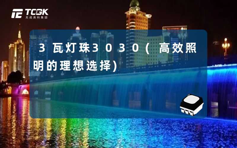 3瓦灯珠3030(高效照明的理想选择)