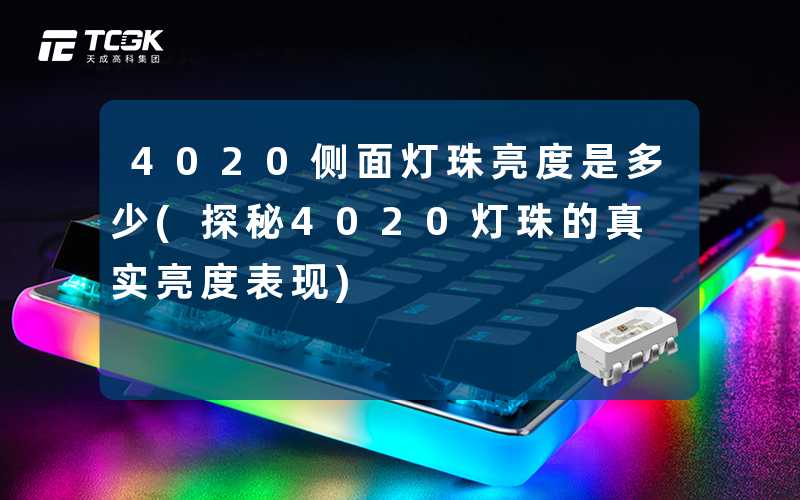 4020侧面灯珠亮度是多少(探秘4020灯珠的真实亮度表现)