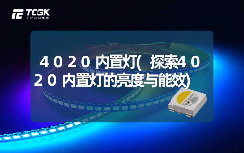 4020内置灯(探索4020内置灯的亮度与能效)