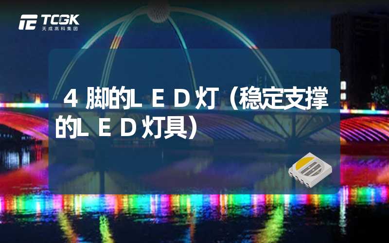 4脚的LED灯（稳定支撑的LED灯具）