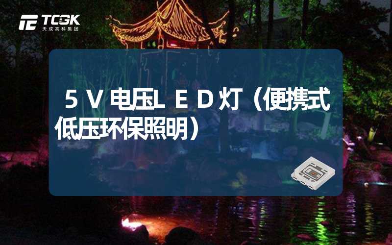 5V电压LED灯（便携式低压环保照明）