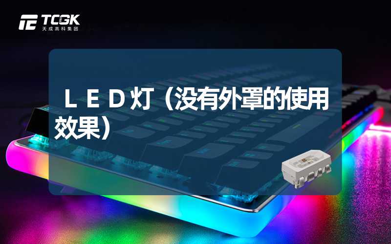 LED灯（没有外罩的使用效果）