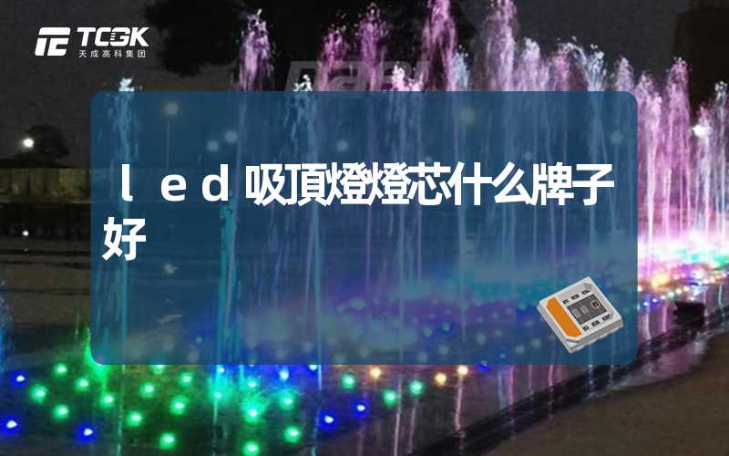 led吸頂燈燈芯什么牌子好