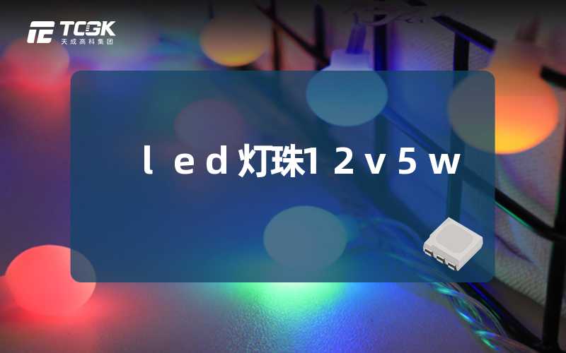 led灯珠12v5w