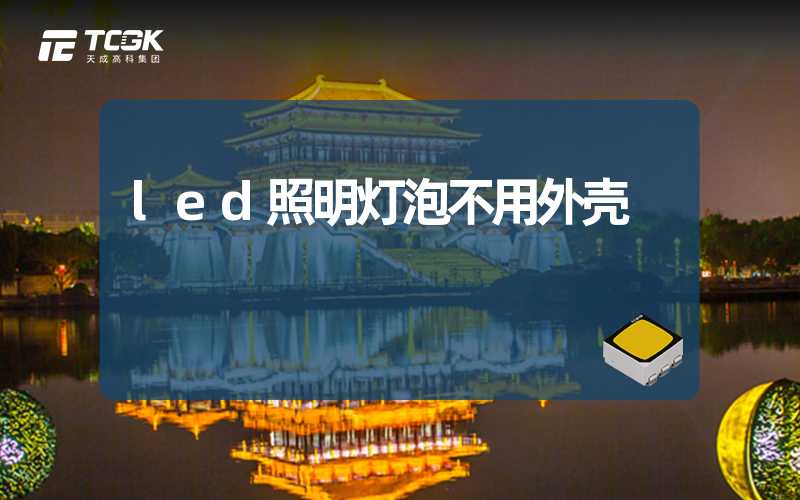 led照明灯泡不用外壳