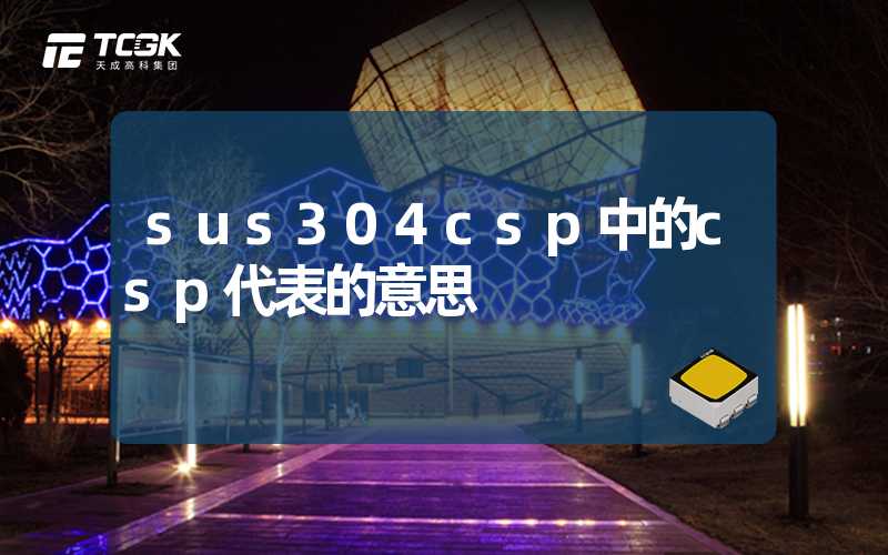 sus304csp中的csp代表的意思