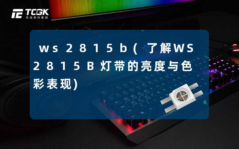 ws2815b(了解WS2815B灯带的亮度与色彩表现)