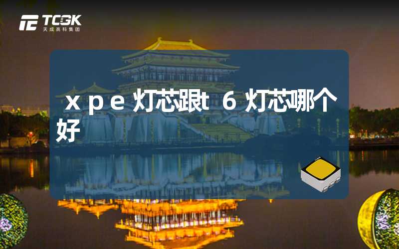 xpe灯芯跟t6灯芯哪个好