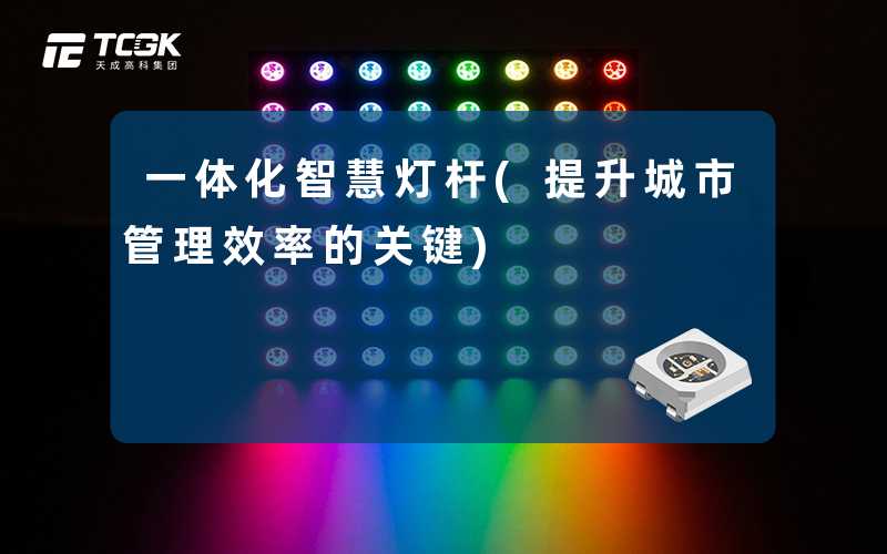 一体化智慧灯杆(提升城市管理效率的关键)
