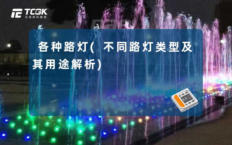 各种路灯(不同路灯类型及其用途解析)