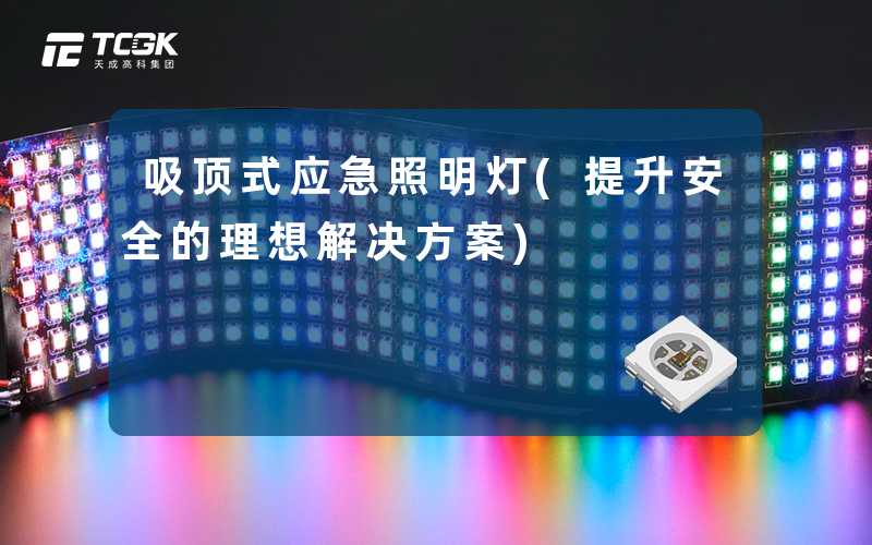 吸顶式应急照明灯(提升安全的理想解决方案)