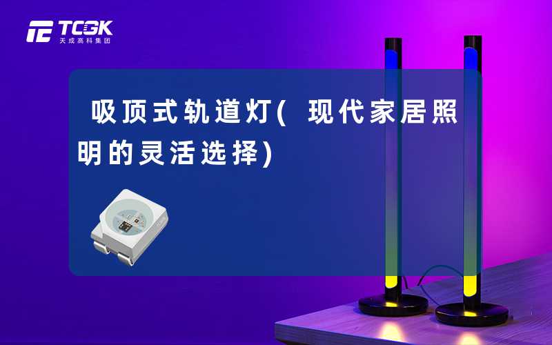 吸顶式轨道灯(现代家居照明的灵活选择)