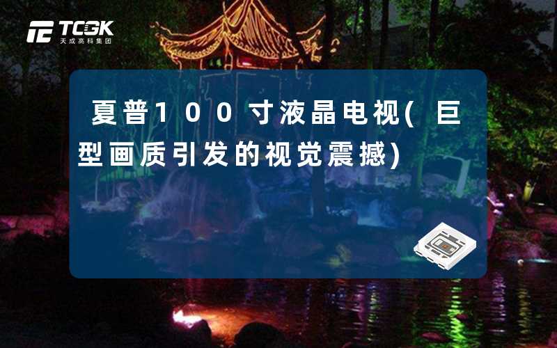 夏普100寸液晶电视(巨型画质引发的视觉震撼)