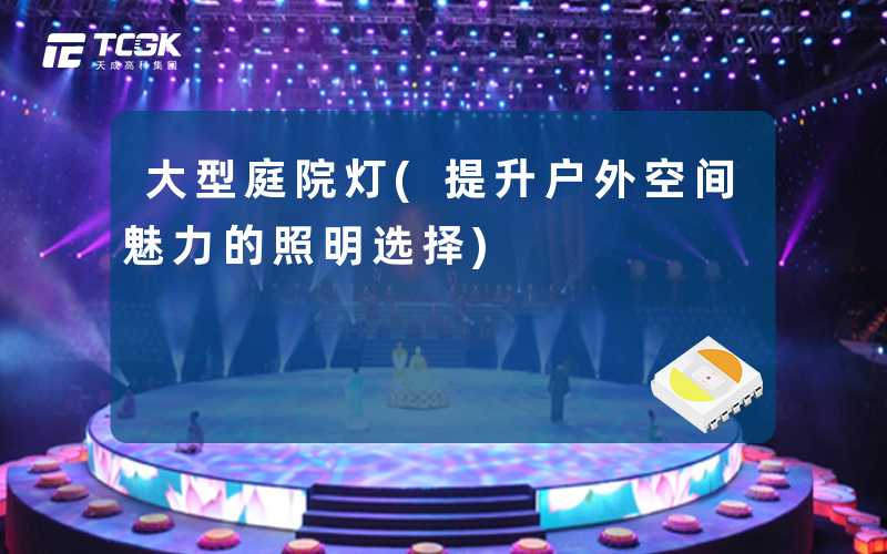 大型庭院灯(提升户外空间魅力的照明选择)