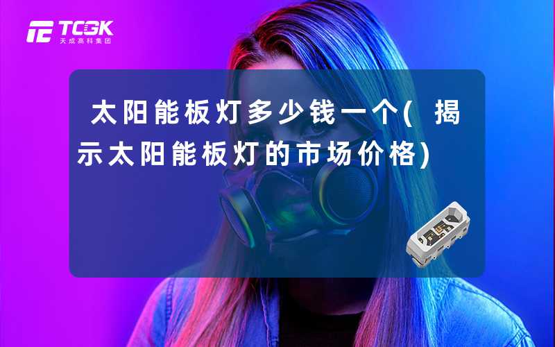 太阳能板灯多少钱一个(揭示太阳能板灯的市场价格)